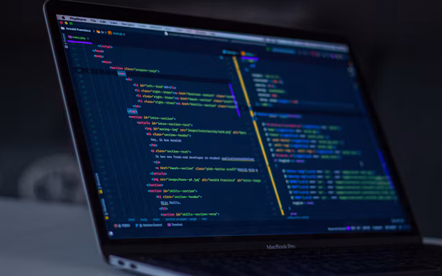 Sviluppo di software su uno schermo